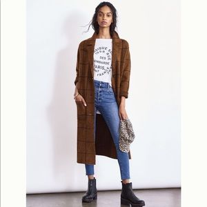 Anthro Sweater Coat